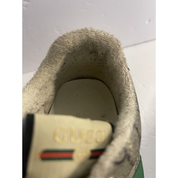 Gucci Screener GG Canvas Low-Top Sneakers Size 10 - Picture 14 of 16